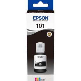 Epson 101 Noir - Bouteille d'encre Epson EcoTank d'origine (C13T03V14A)